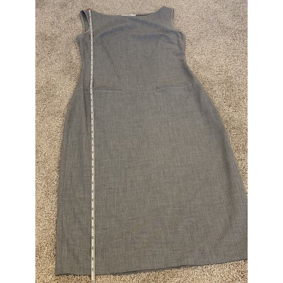 Tahari Womens Gray Sleeveless Suit Dress Light Size 4 - Picture 7 of 12